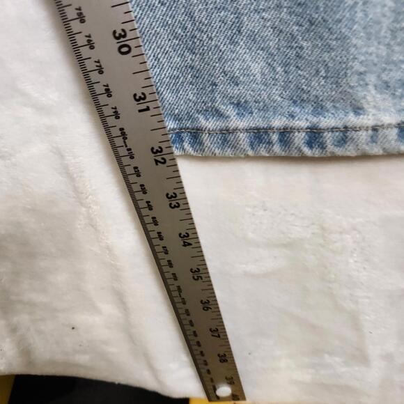 Cabela's Jeans 46x32 Relaxed Fit‎ Light Wash Denim USA Outdoor Gear Straight Leg - Picture 6 of 10